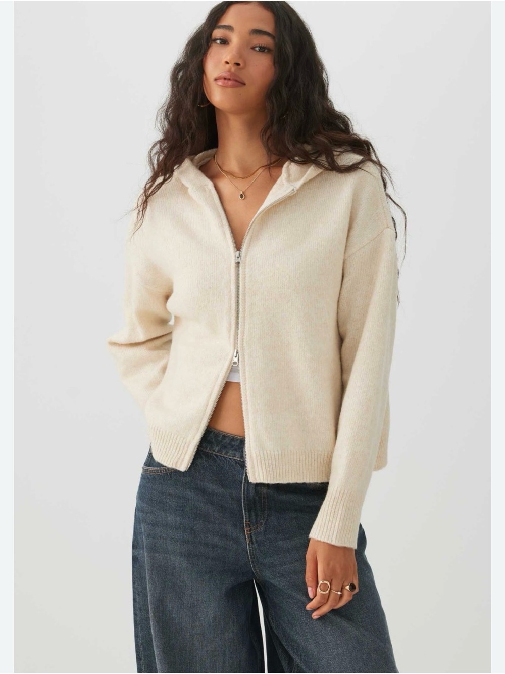 BNWT Ardene Zip-Up Cardigan